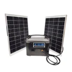 پکیج برق خورشیدی اضطراری قابل حمل مدل 600W-220v - Image 2