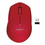 ماوس بی‌سیم لاجیتک مدل M280 Comfort PLUS با حسگر لیزری، دارای 3 کلید، طراحی ارگونومیک، رابط USB، باتری آلکالاین قلمی، دقت 1000 DPI - Image 2