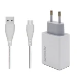 شارژر دیواری آرسون مدل AN-W3A به همراه کابل microusb - Image 2