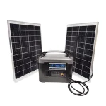 پکیج برق خورشیدی اضطراری قابل حمل مدل 600W-220v