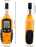 سایکرومتر دیجیتال (Psychrometer) مدل ERAY SR‑Y86  (رطوبت‌سنج و دماسنج دیجیتال با اندازه‌گیری نقطه شبنم و دمای تر)