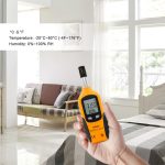 سایکرومتر دیجیتال (Psychrometer) مدل ERAY SR‑Y86  (رطوبت‌سنج و دماسنج دیجیتال با اندازه‌گیری نقطه شبنم و دمای تر) - تصویر 3