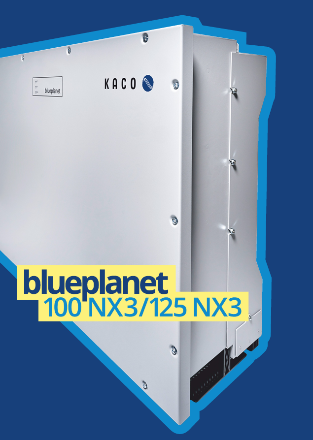 طراحی بدنه اینورتر خورشیدی KACO blueplanet